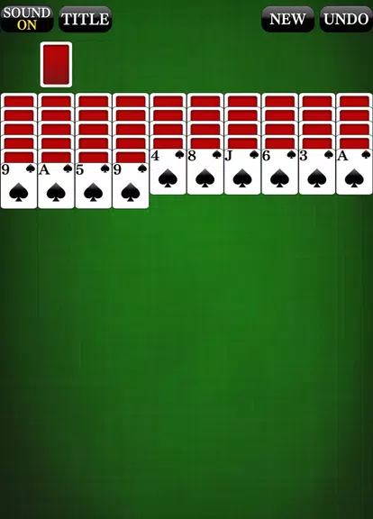 Spider Solitaire 3 [card game] Screenshot3