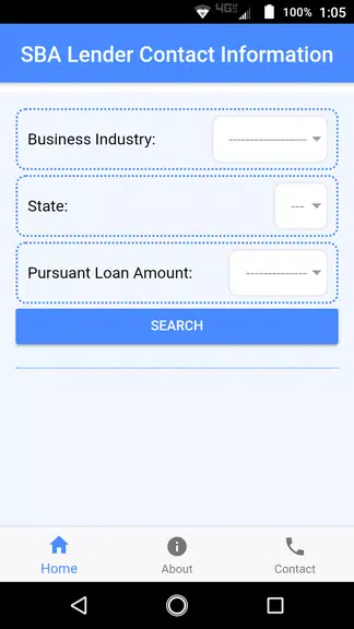 Small Business Lender Search Tool Screenshot2