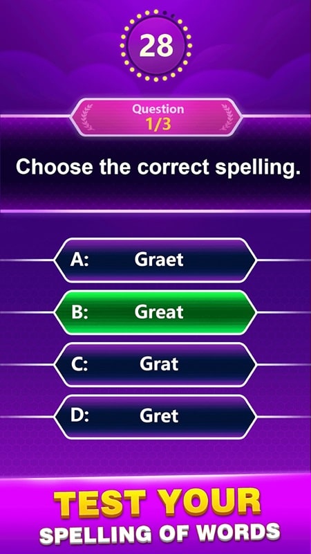 Spelling Quiz Screenshot2