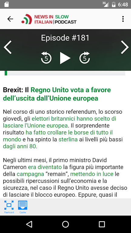 News in Slow Italian Screenshot2