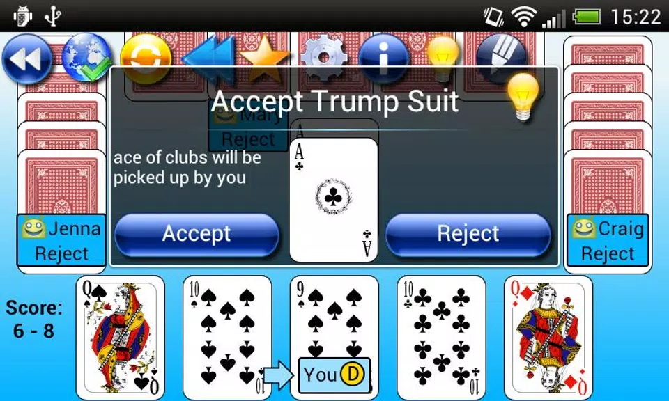 G4A: Euchre Screenshot1