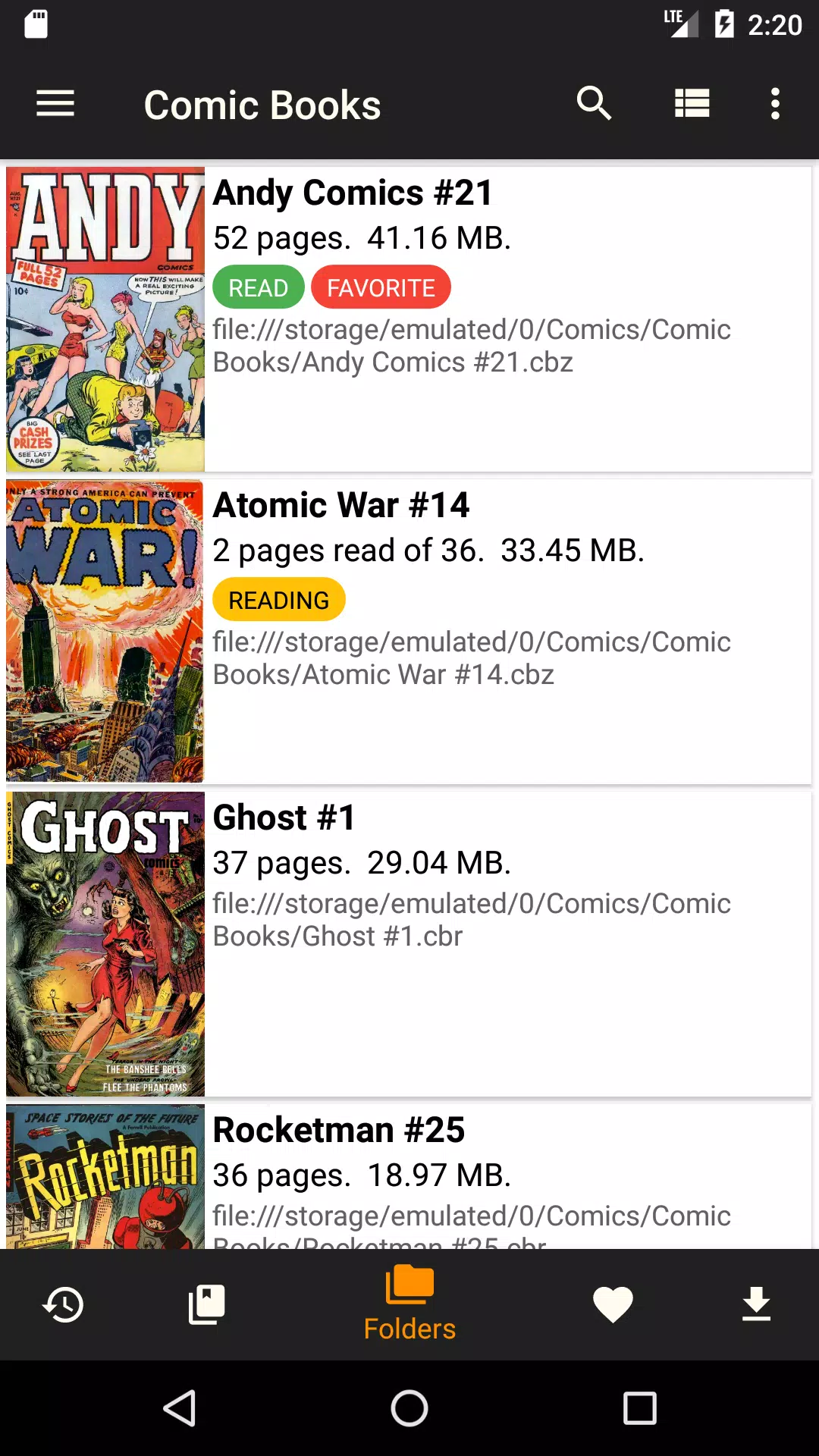 CDisplayEx Comic Reader Lite Screenshot3