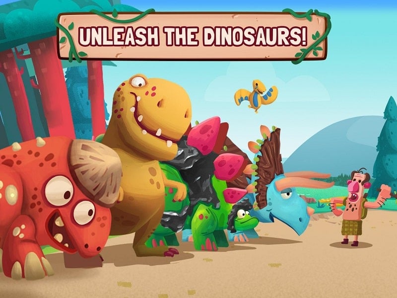 Dino Bash Screenshot2