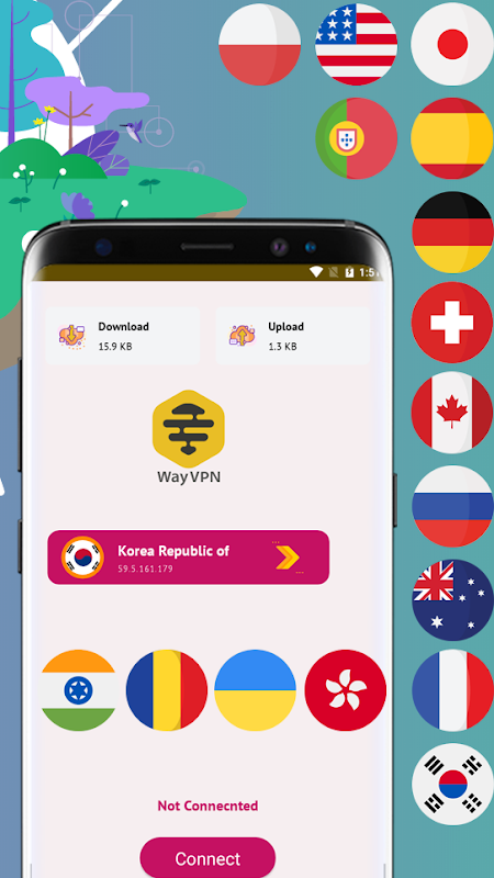 Way VPN - Unlimited Free Proxy & Security VPN 2020 Screenshot2