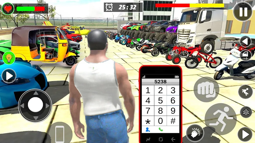 Indian Bike Games- Driving 3D Screenshot1