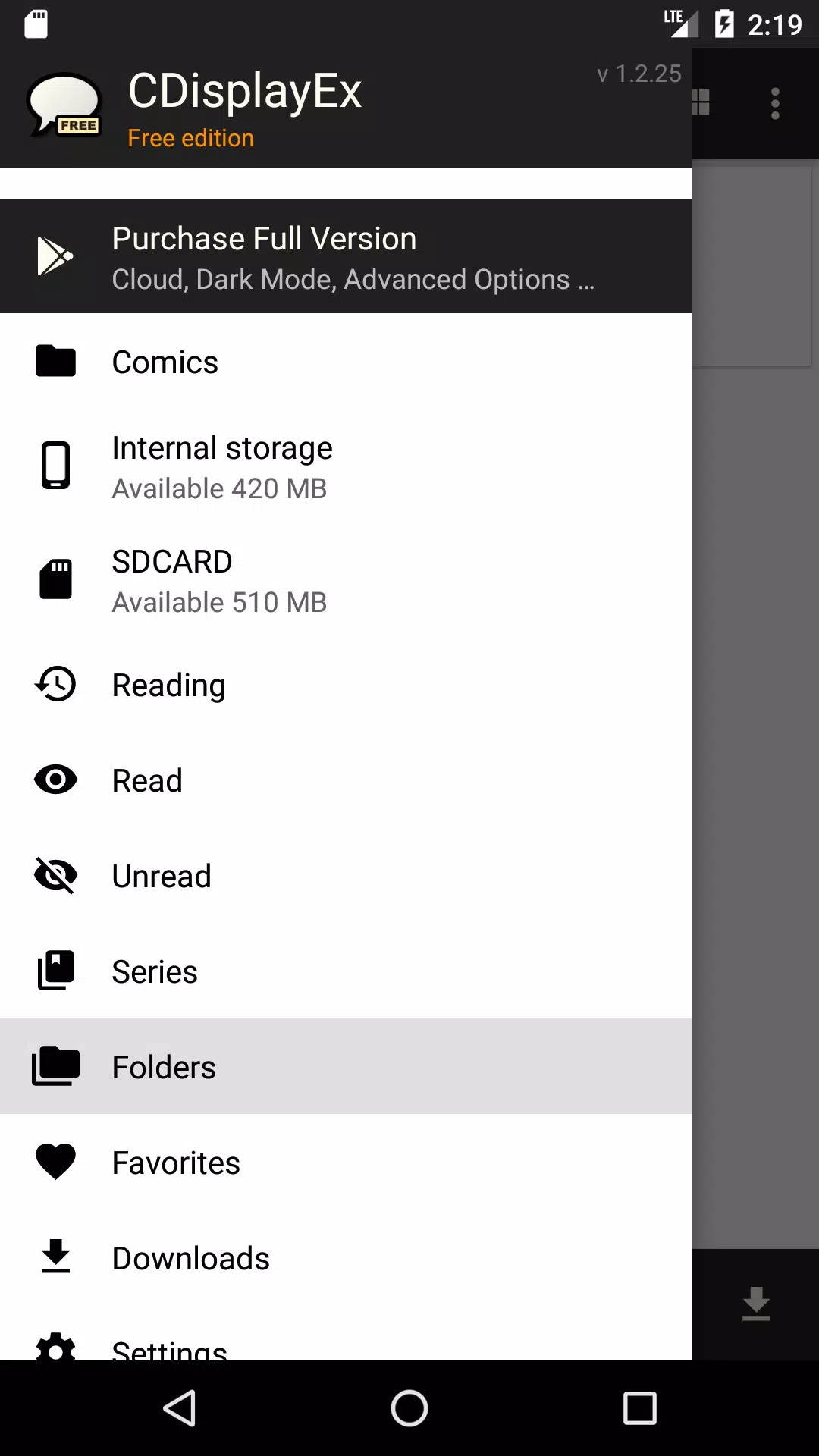 CDisplayEx Comic Reader Lite Screenshot1