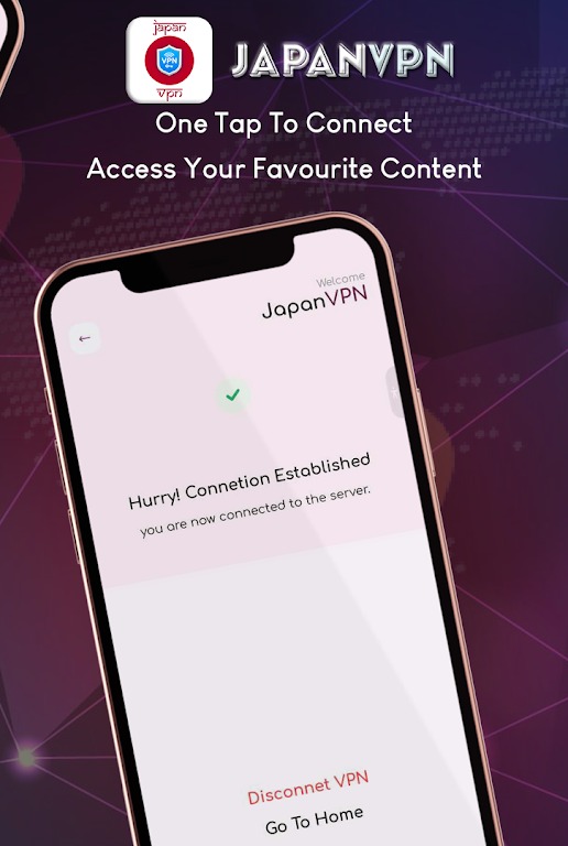 VPN Japan - get Japan ip VPN Screenshot2