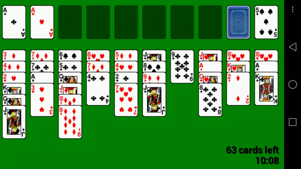 Simple Forty Thieves Solitaire Screenshot2