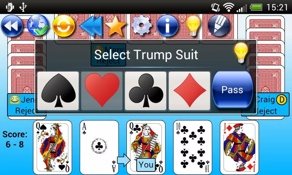 G4A: Euchre Screenshot2