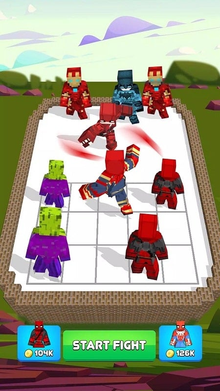 Hero Craft Merge Master Screenshot2