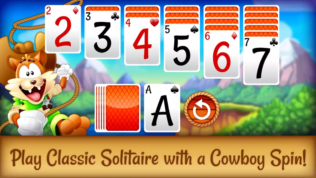 Solitaire Buddies - Tri-Peaks Screenshot1