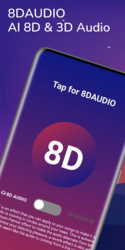 8D Audio  Converter & Music Player - 8D Music Screenshot1