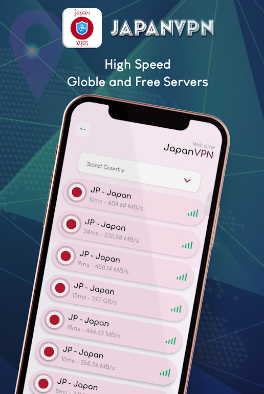 VPN Japan - get Japan ip VPN Screenshot3