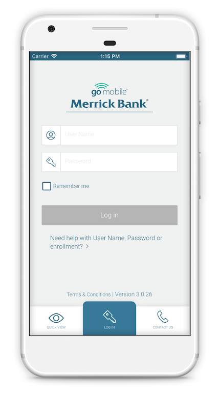 Merrick Bank Mobile Screenshot1