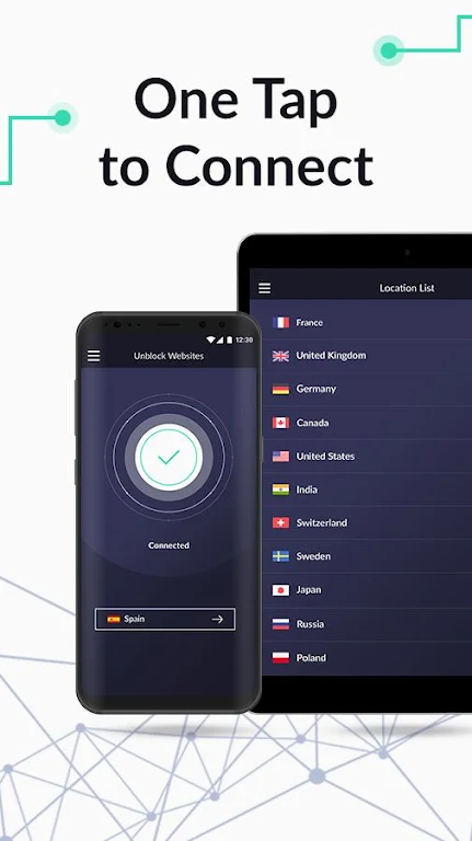 haloVPN:Fast Secure VPN Proxy Screenshot3