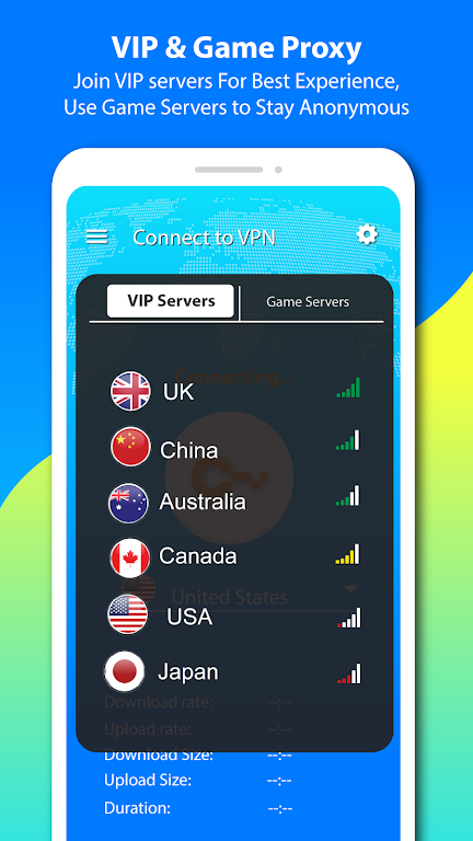 VPN Fast – Super Unlimited Free Proxy VPN Screenshot2