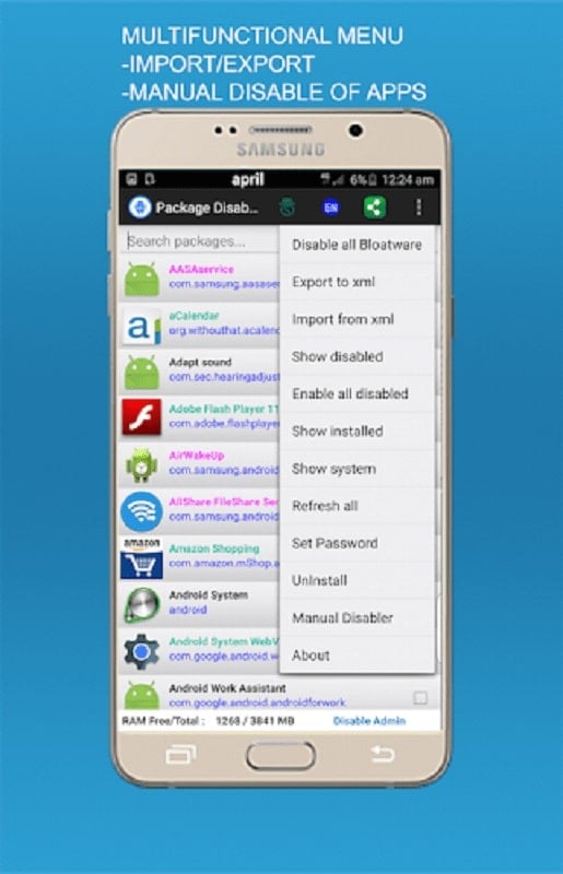 Package Disabler Pro Screenshot3