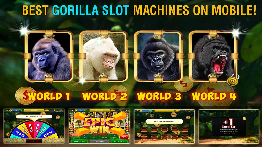 Gorilla Slots Free Slot Casino Screenshot2