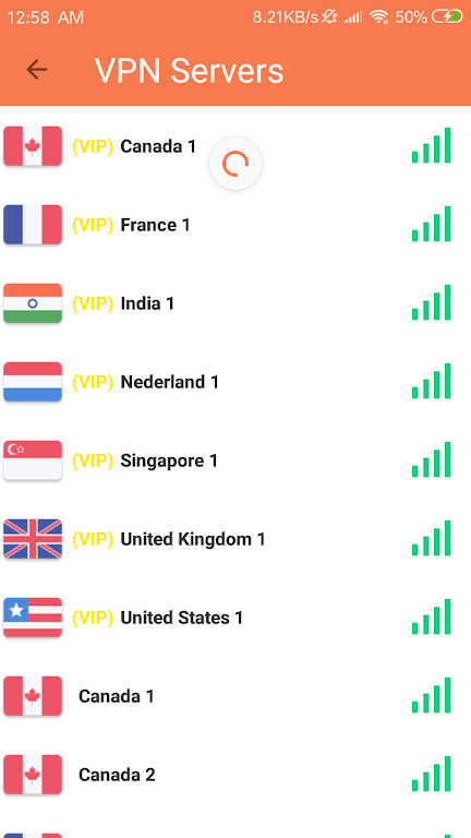 Free Turbo VPN proxy-A Fast Unlimited VPN Proxy Screenshot3