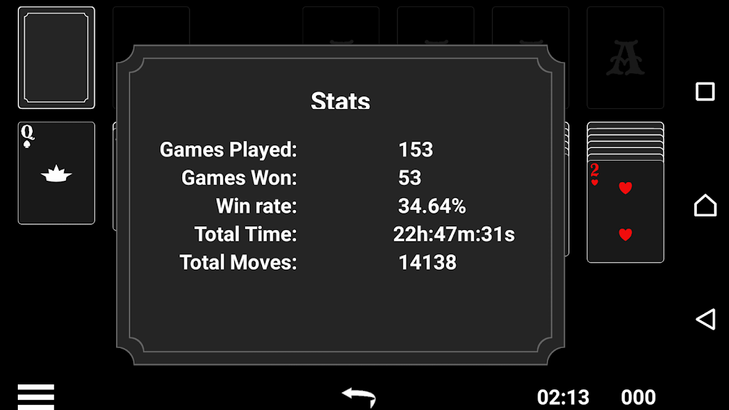 Dark Solitaire Screenshot2
