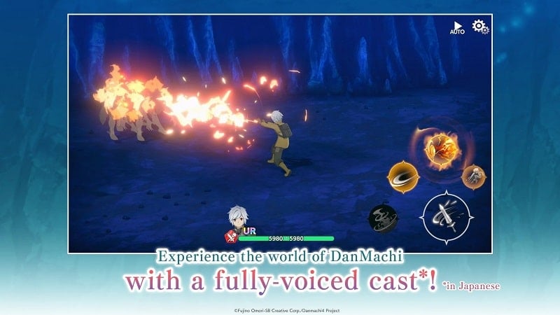 DanMachi BATTLE CHRONICLE Screenshot3