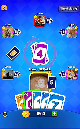 Card Clash - unos with friends card game Screenshot1