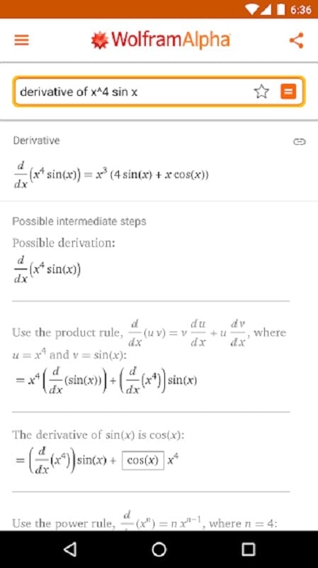 WolframAlpha Screenshot4