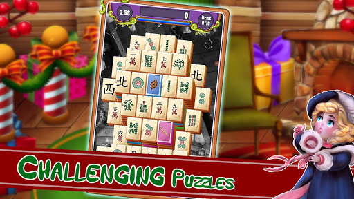 Christmas Mahjong Solitaire: Holiday Fun Screenshot2