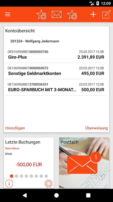 Wüstenrot Banking Screenshot3