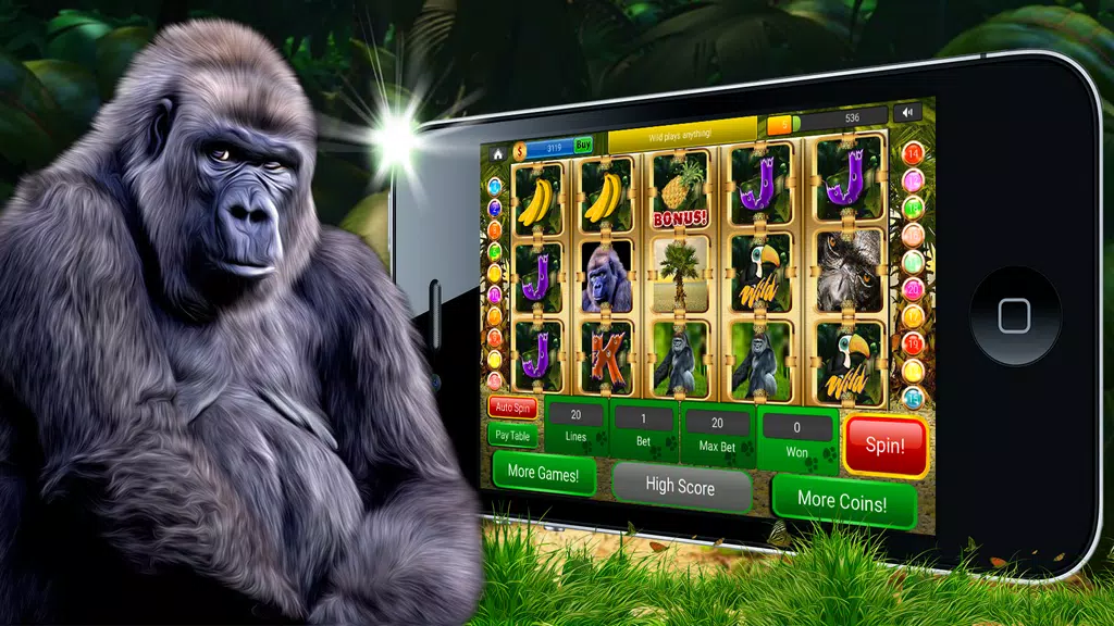 Gorilla Slots Free Slot Casino Screenshot1