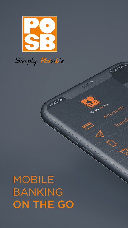 POSB Mobile Banking Screenshot1