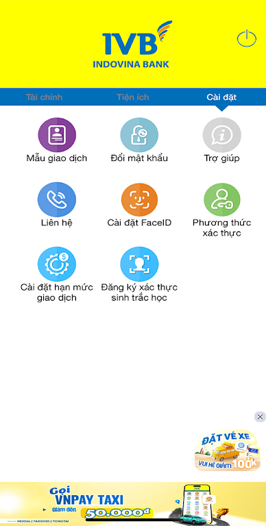 IVB MOBILE BANKING Screenshot1