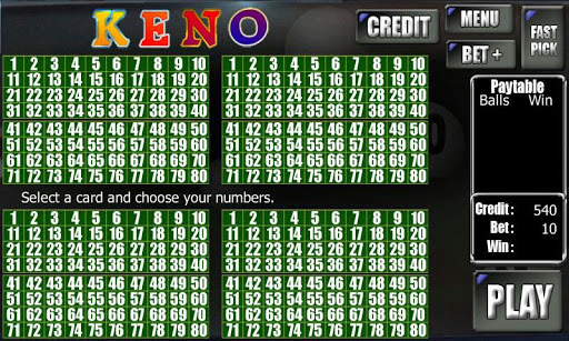 Keno Game Free Screenshot4