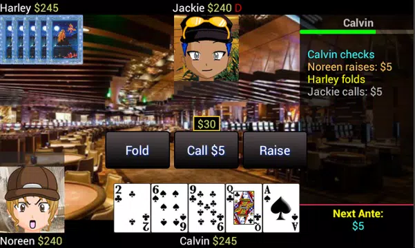 Super Five Card Draw Poker Screenshot2