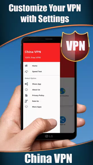 China VPN - Get Fast & Free Chinese IP Screenshot4