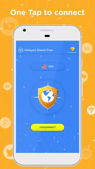 Super VPN - VPN Hotspot Screenshot1