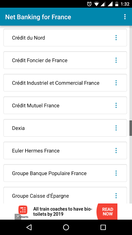 Net Banking App for France Screenshot3