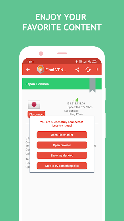 Final VPN Pro - Free, Secure a Screenshot4