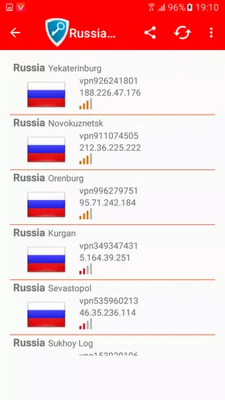 Russia VPN Free Screenshot2