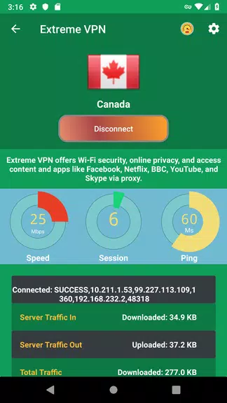 Extreme VPN Free VPN Client - Unblock Proxy VPN Screenshot2