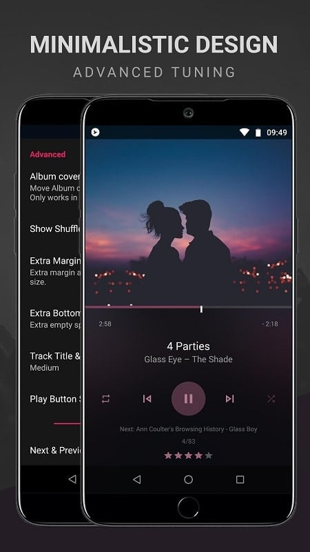 BlackPlayer EX Music Player Screenshot2