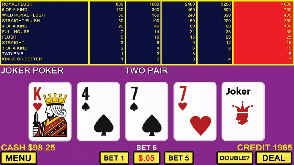 Jokers Wild Casino Screenshot3