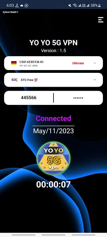 Yo Yo 5G VPN - Fast & Safe VPN Screenshot1