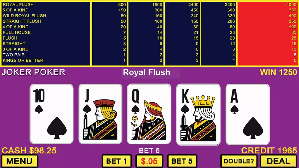 Jokers Wild Casino Screenshot1