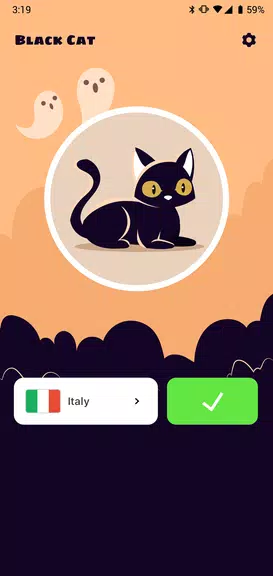 Black Cat - Super Fast VPN Screenshot3