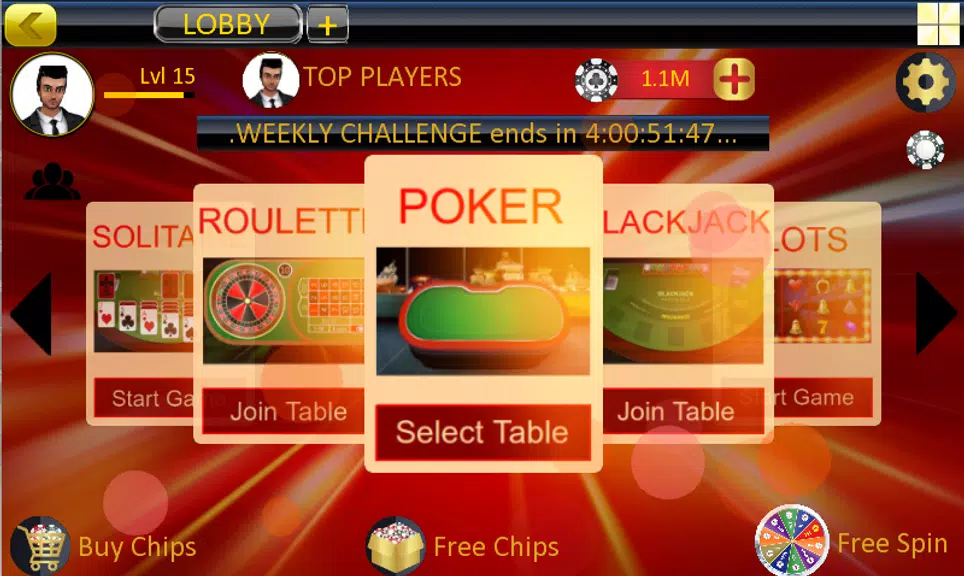 Poker Offline and Live Casino Roulette Blackjack Screenshot2