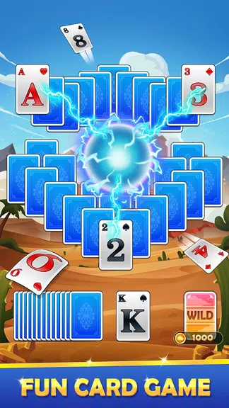 Solitaire Tripeaks: Lucky Card Screenshot3