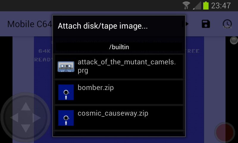 Mobile C64 Mod Screenshot3