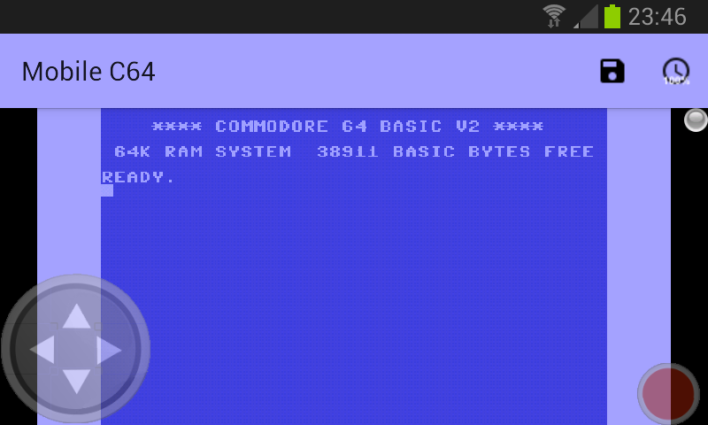 Mobile C64 Mod Screenshot2