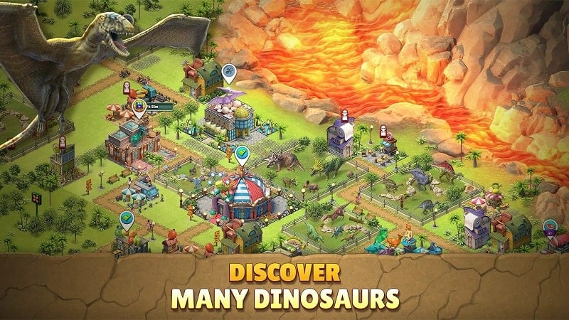 Jurassic Dinosaur: Park Game Screenshot2